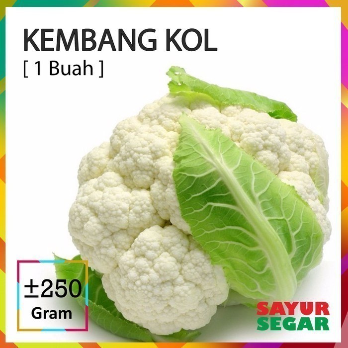 

Kembang Kol Sayur [1 Buah, ±250G]