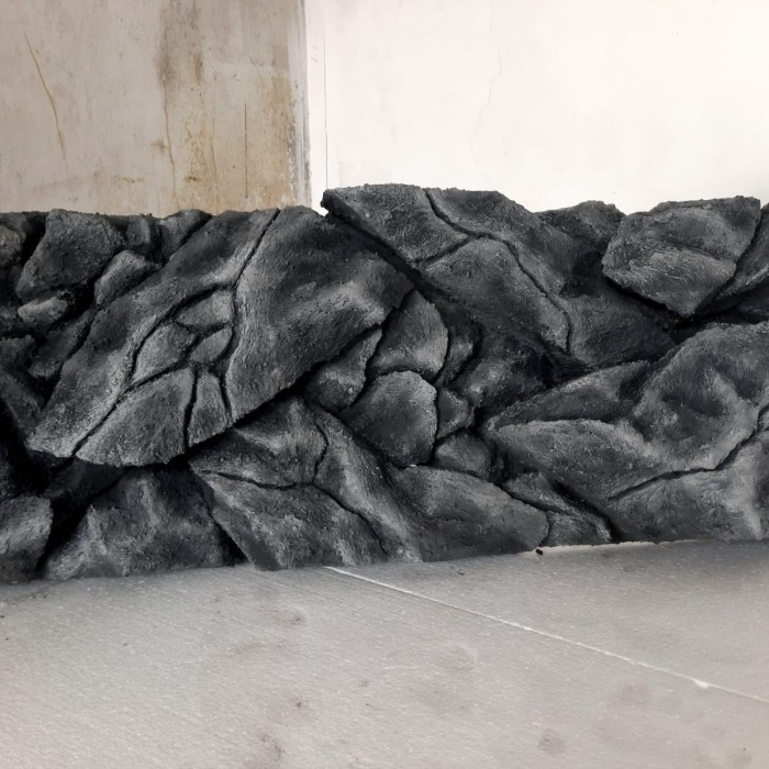 3D Background aquarium Styrofoam