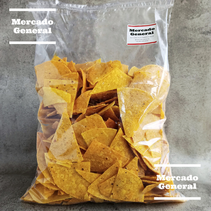 

CUCI GUDANG Fried Yellow Corn Tortilla Chips (Nachos) - 1 kg