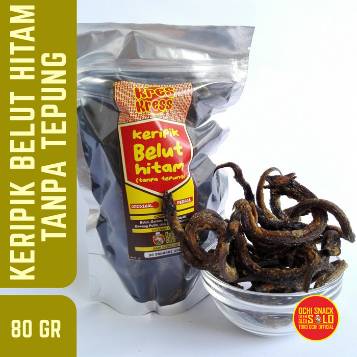 

NEW KERIPIK BELUT HITAM ( TANPA TEPUNG - KETO FRIENDLY )