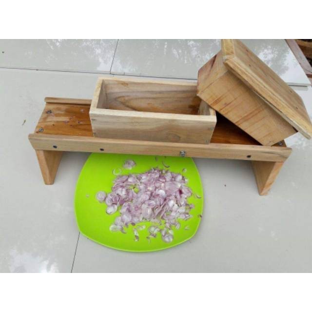 

BERMUTU PROMO HARI INI !!!! Pengiris Keripik Pengiris bawang Serbaguna Kayu