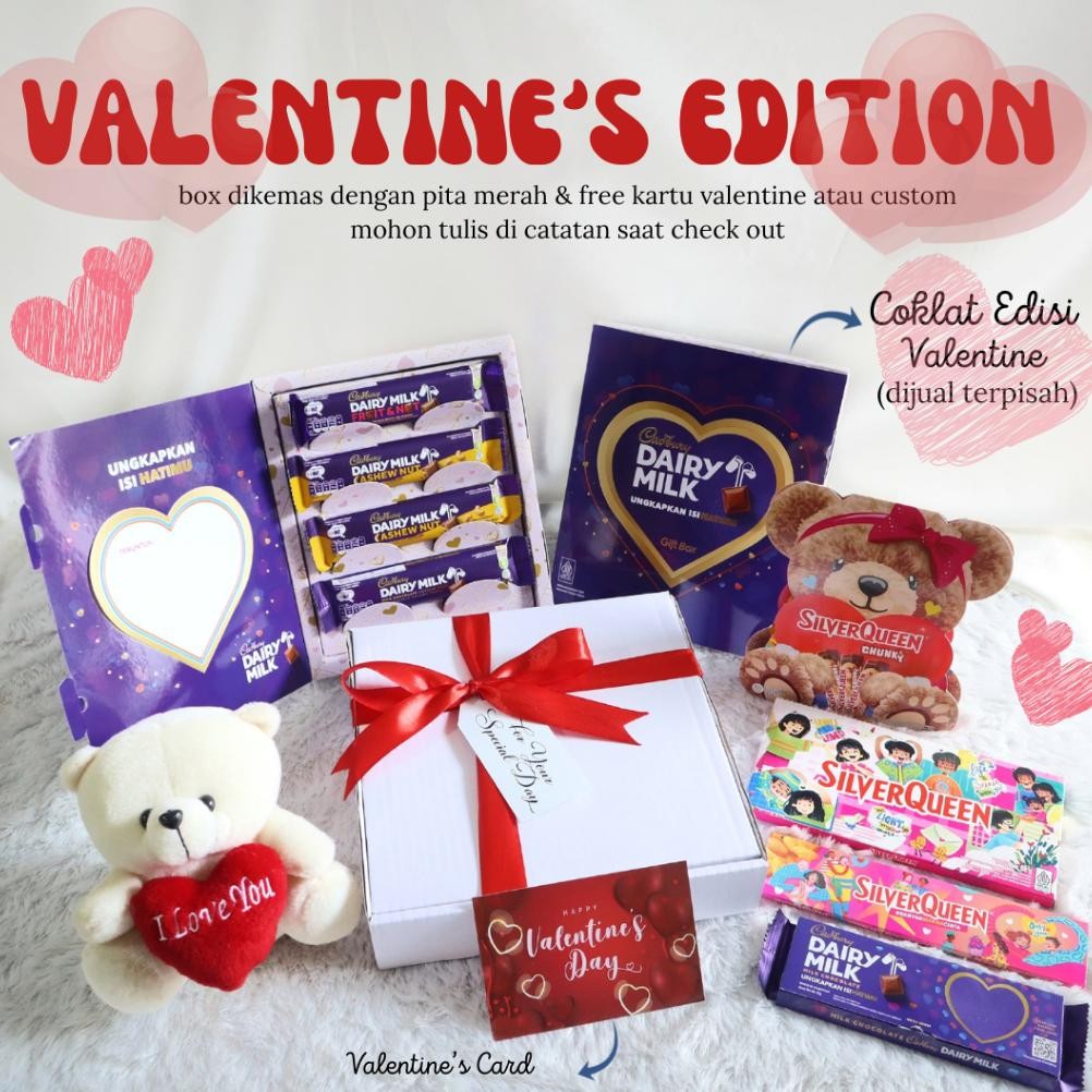 

VIRAL Kado Cokelat Premium | Hampers Valentine Pacar Cewek Cowok | Hadiah Wisuda Ultah Valentine Ir-129