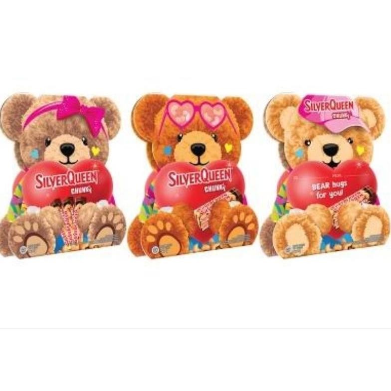 

VIRAL SILVERQUEEN TEDDY BEAR SPECIAL EDITION VALENTINE in-13