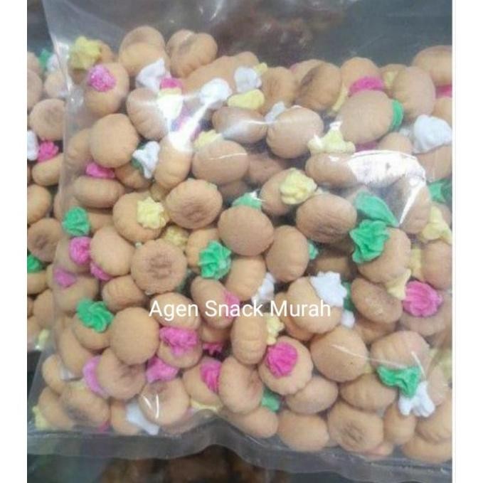 

SALE Kue Monas Warna Warni 1KG (1000GR) /Kue Gembrose/Kue Jadul/Agen Snack ac-8