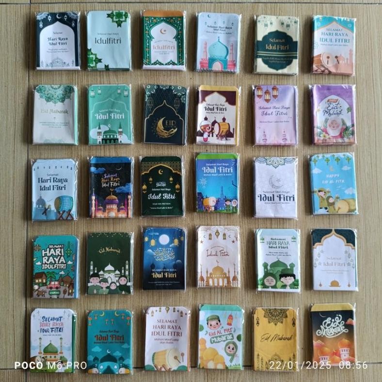 

SALE PAKET 1KG ( 100PACK ) AMPLOP LEBARAN MINI KU09