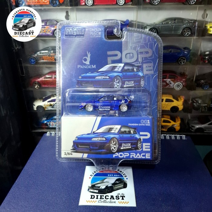 pop race pandem civic eg6