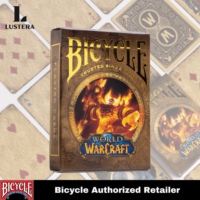 Kartu Remi Bicycle World of Warcraft Classic Playing Cards