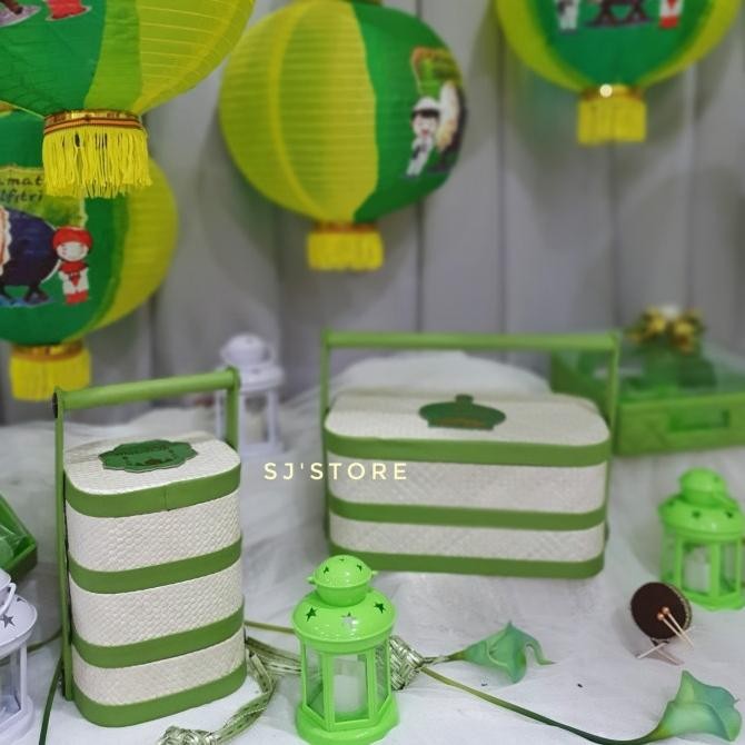 

Terbaru, Aksesoris Box Kotak Kue Hampers Lebaran Idul Fitri Cantik Unik