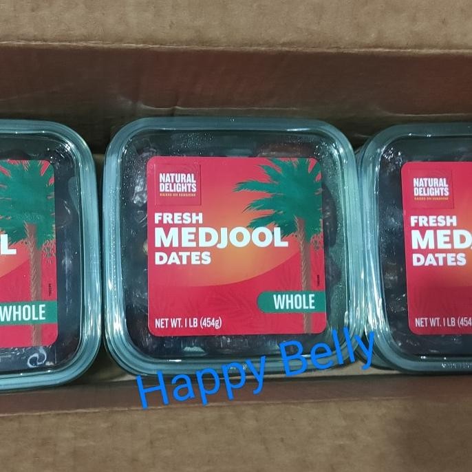 

Kurma Medjool Natural Delights California Usa Premium Dates 907Gr Original Dan Terpercaya