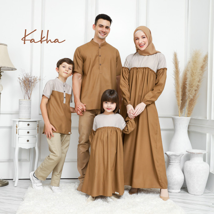 Kakha - Raya Series (Khaki) - Sarimbit Keluarga Muslim