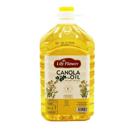 

Canola Oil Lily Flower / Minyak Kanola Lily Flower - 5 ltr