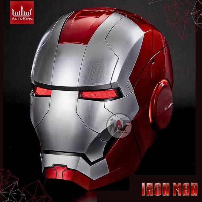 Iron Man Helmet 1:1 Mark 5 Voice Command Original AutoKing