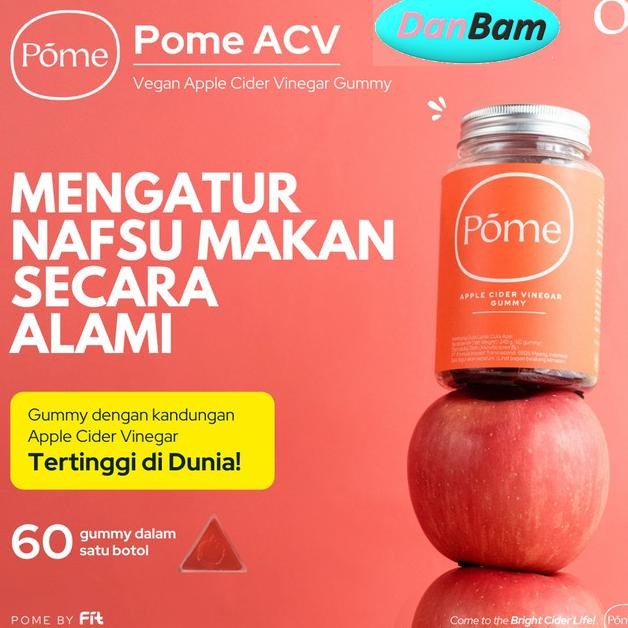 

Pome Acv Gummy Cua Apel Cider Vinegar Vegan Deto