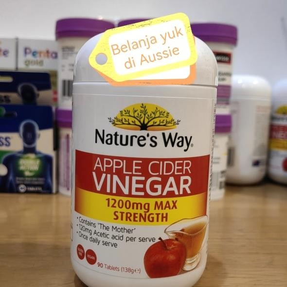 

Nature Way Cider Vinegar 1200Mg Ma Trength 90 Tablet