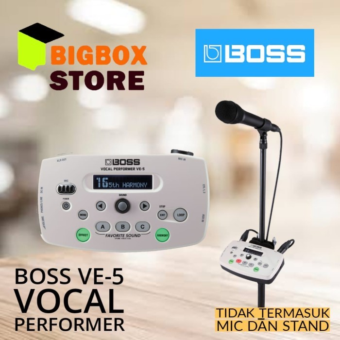 BOSS VE 5 / VE5 / VE-5 Vocal Effect Processor/ efek Vokal Original