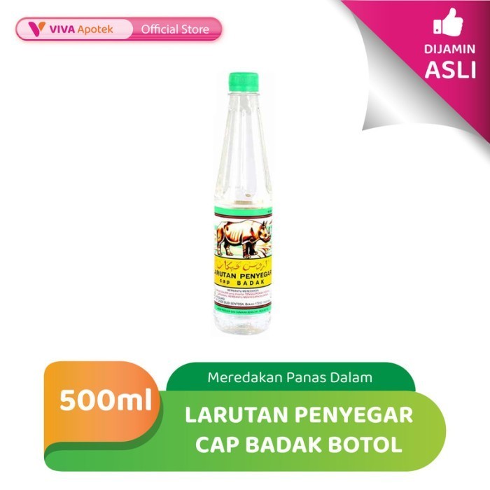 

Larutan Penyegar Cap Badak Botol untuk Panas Dalam (500 ml)