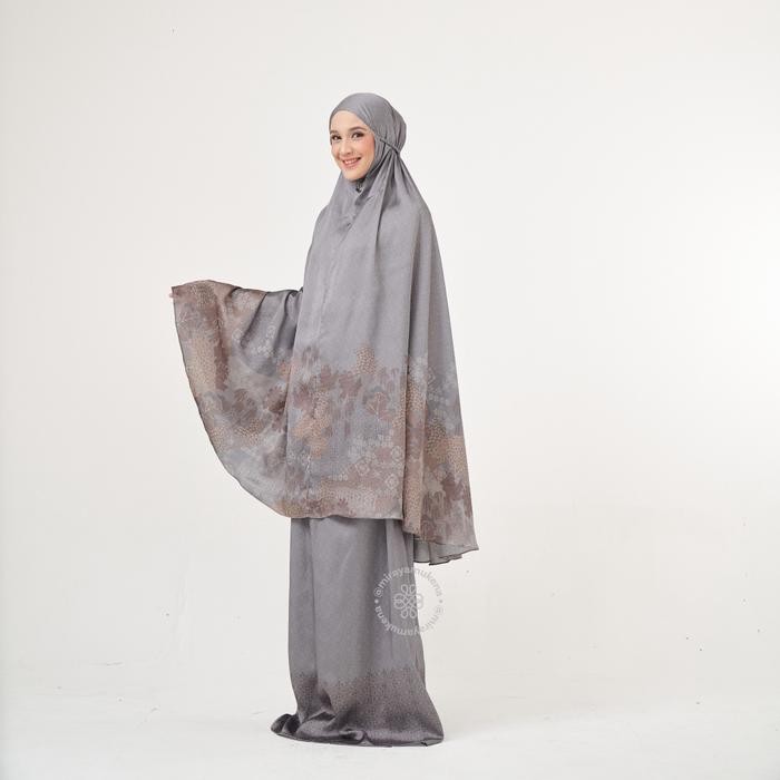 Mukena Travel Printing Miraya Jardin Stone