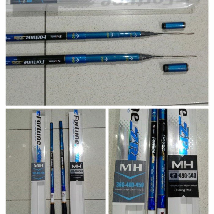 BEBAS ONGKIR - Joran Tegek Sabpolo Fortune ZR Zoom 450 540 MH