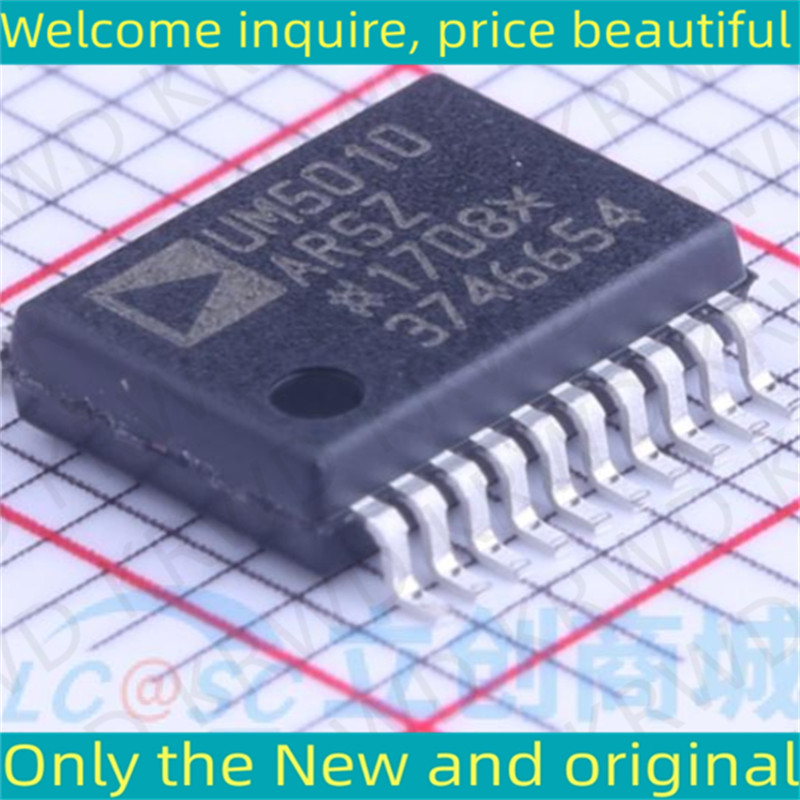 TUBS 5PCS UM5010ARSZ- New and Original IC Chip SSOP20 ADUM5010ARSZ-RL7 ADUM5010ARSZ ADUM5010AR