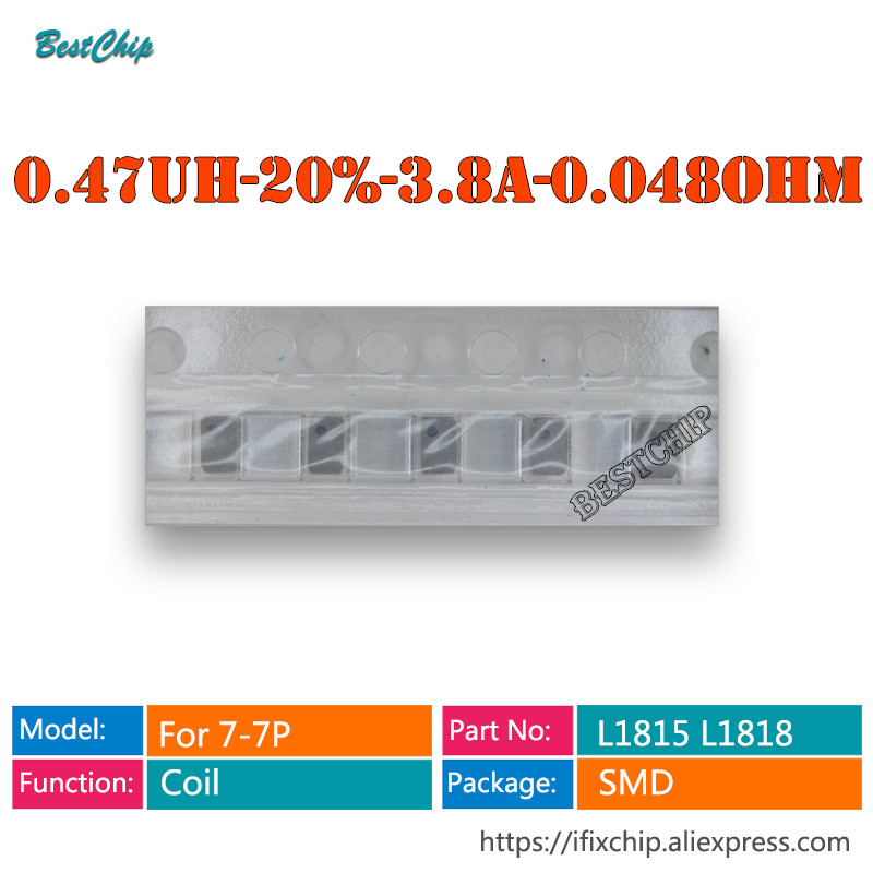 TUBS 10-30pcs L1815 L1818  0.47UH-20%-3.8A-0.048OHM Coil For iPhone 7 7Plus