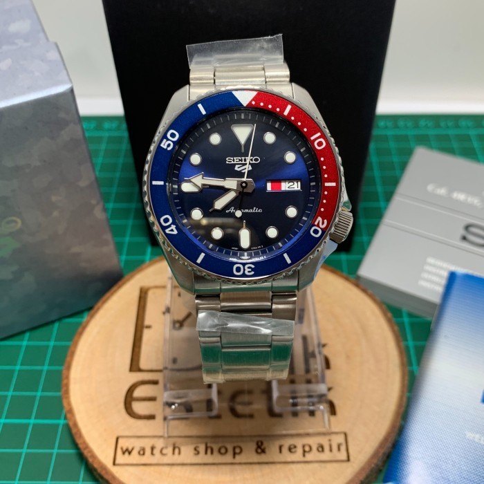 Jam Seiko 5 Srpd53K1 Pepsi Original #Gratisongkir #Sale #Discount
