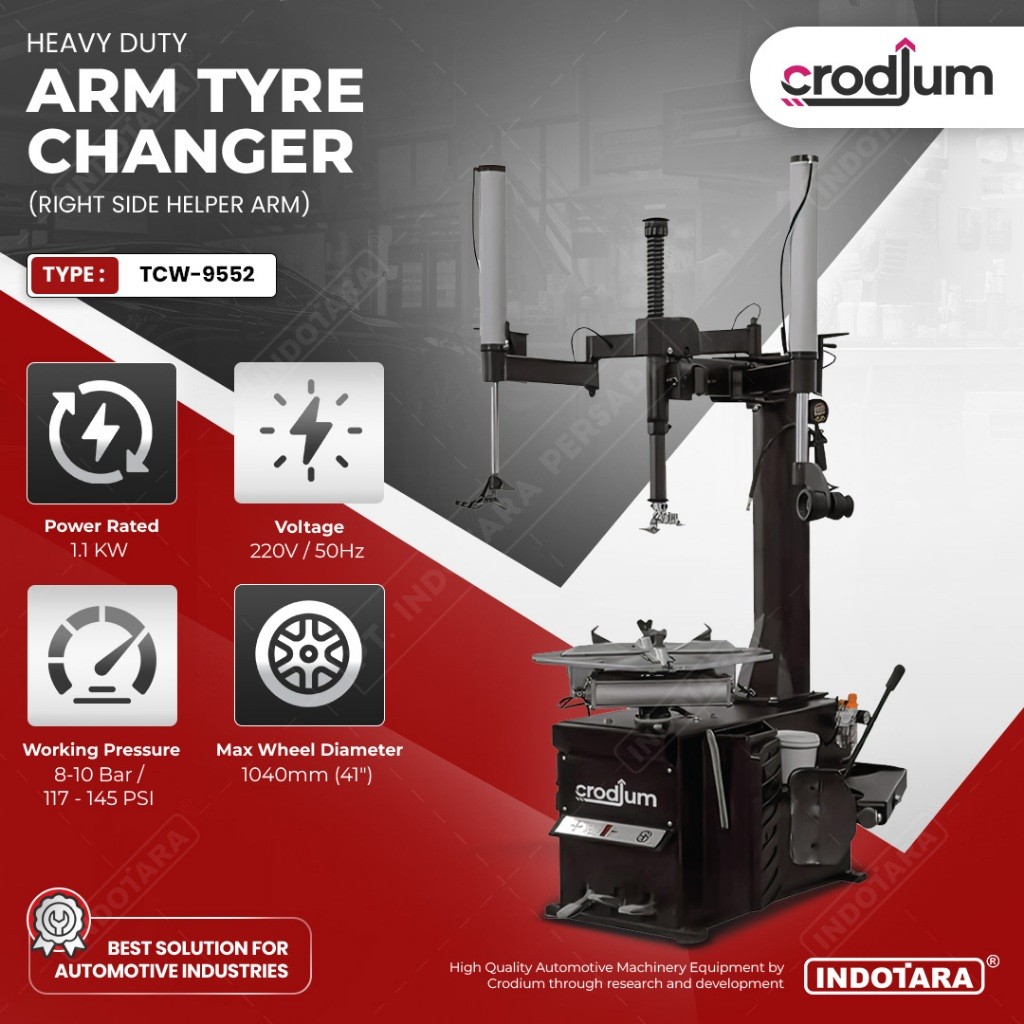 Tyre Changer Mesin Pembuka Ban Mobil Motor - CRODIUM TCW-9552