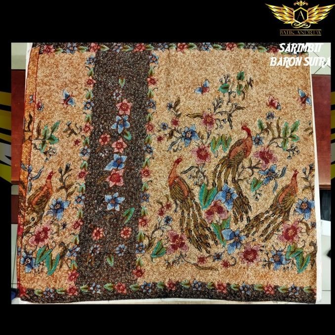Sarimbit BARON Couple Motif 1 Bahan Kain Batik Tulis sutra ATBM [terbaik]