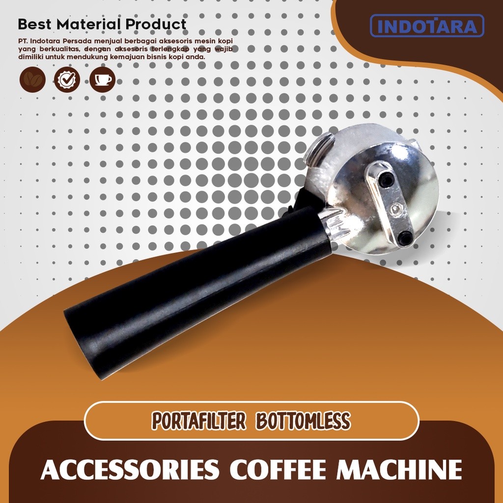 Portafilter Double Basket Ferratti Ferro - FCM5013B