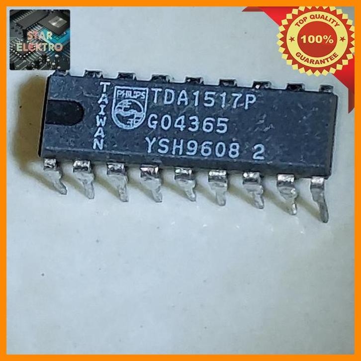 [STA] TDA1517T TDA1517 TDA 1517 IC AMPLIFIER 2 X 6W STEREO PHILIPS DIP-18