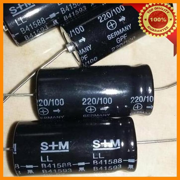 [SPL] ELKO AXIAL 220UF/100V S+M GERMANY