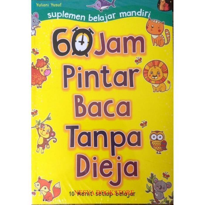 

Buku 60 Jam Pintar Baca Tanpa Dieja Full Colour Original
