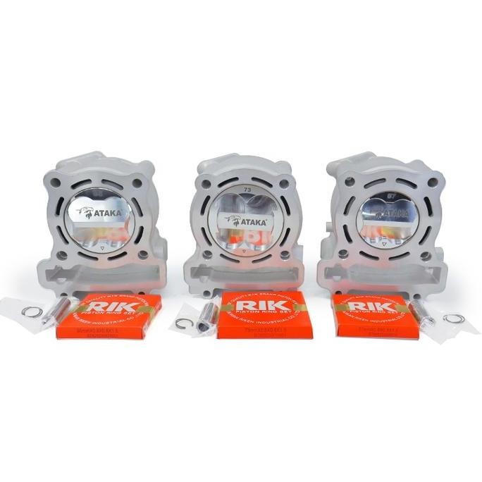 Ready  Ataka Racing Ceramic Blok Heighten +8Mm 57 62 63 65 66 70 72 73 Jupiter Mx Old Mx King Vixion