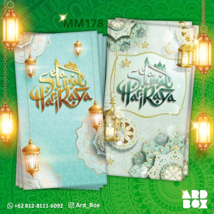 

New! Amplop Uang Hari Raya Angpao Custom THR Lebaran Idul Fitri Baru MM178 Idul Fitri