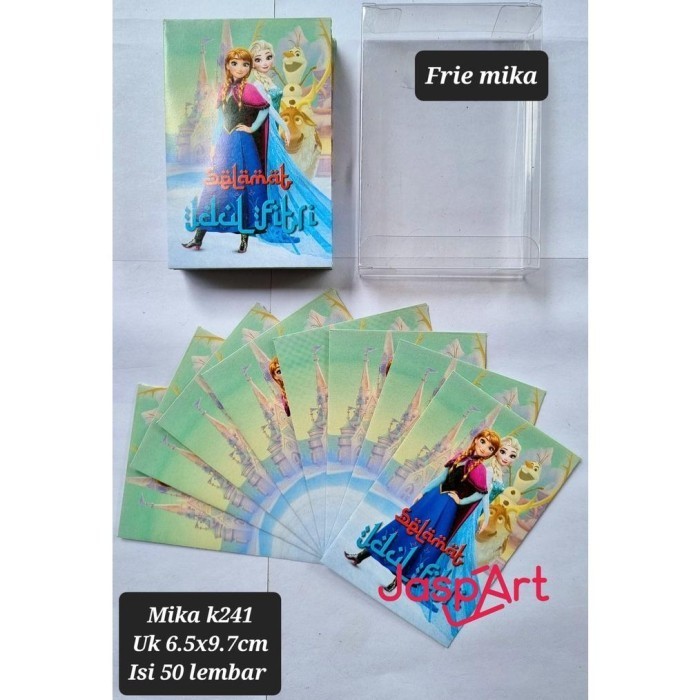 

New! Amplop / Angpao Hari Raya Idul Fitri Medium Kemasan 50 Lembar Mika Idul Fitri