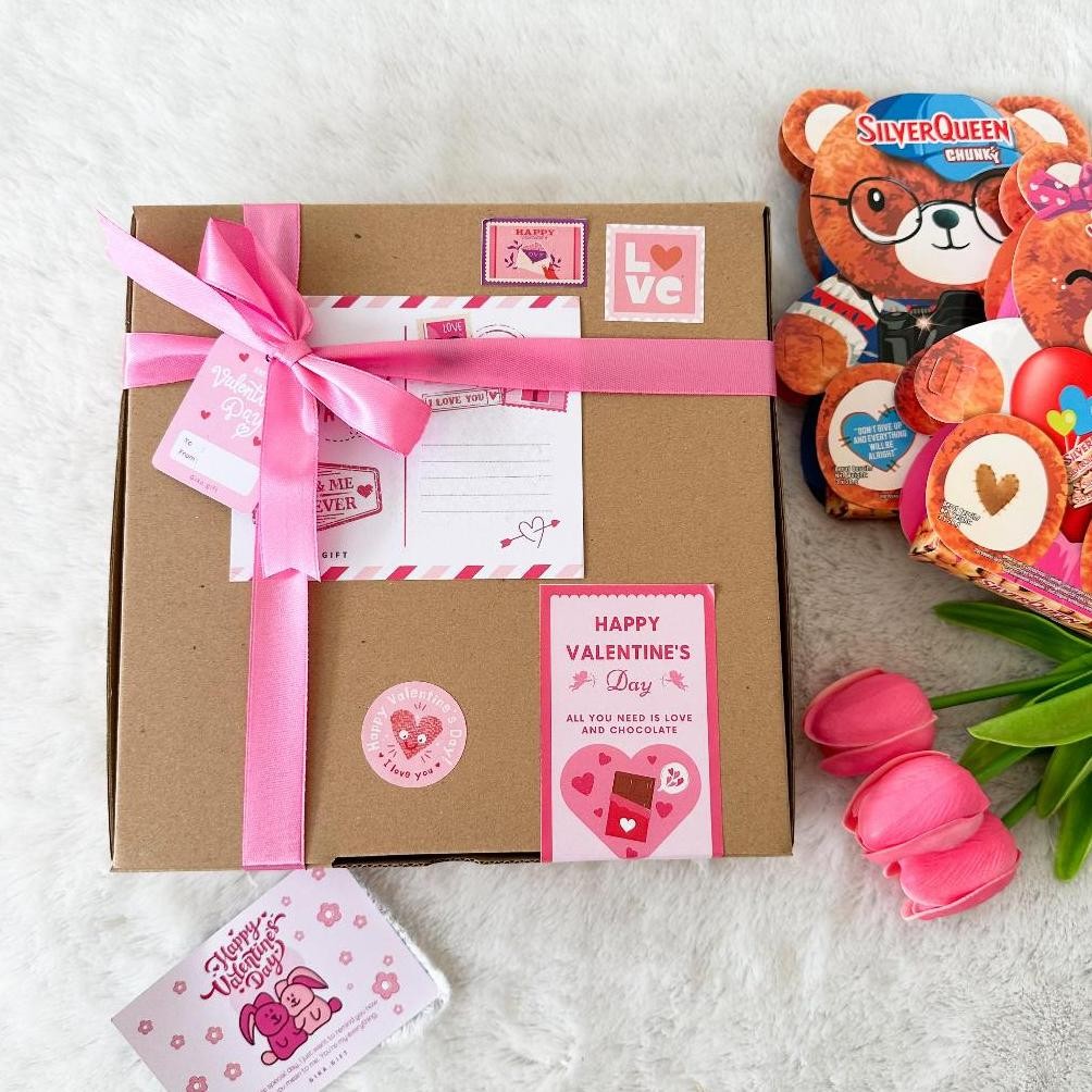 

SALE HAMPERS VALENTINE/ KADO VALENTINE/ HADIAH VALENTINE/ HAMPERS COKELAT VALENTINE Bu-95