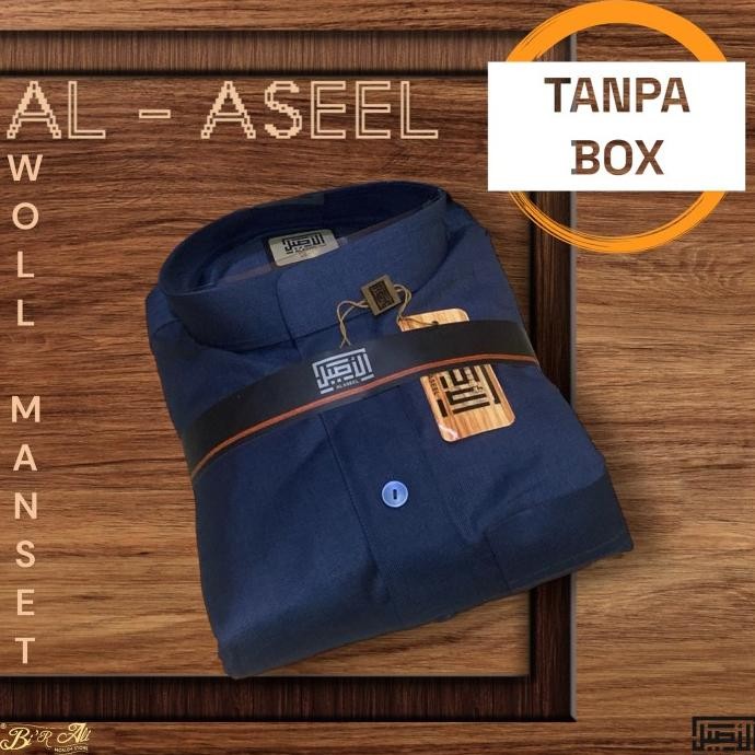 Hot Promo, [Tanpa Box]  Jubah Al Aseel Premium Woll Dewasa Manset Import Arab Saudi