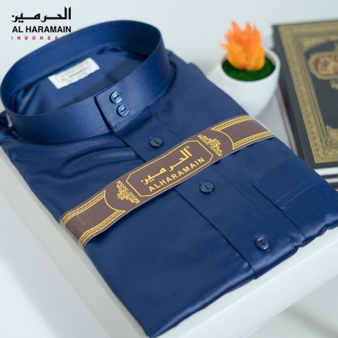 Promo Terbaru, Al Haramain Jubah / Gamis Pria Viet Remaja | Biru