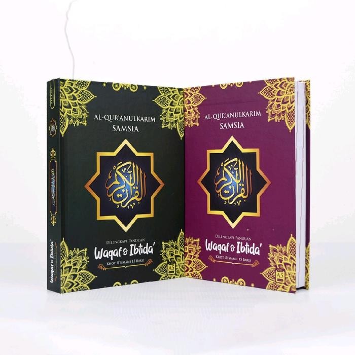 

Al Quran Samsia Non Terjemah Ukuran A5 Kertas Hvs Hard Cover Best Seller Putih Alquran