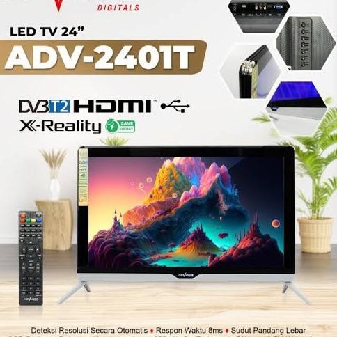 TERBARU - Tv led advance 24" 24inch