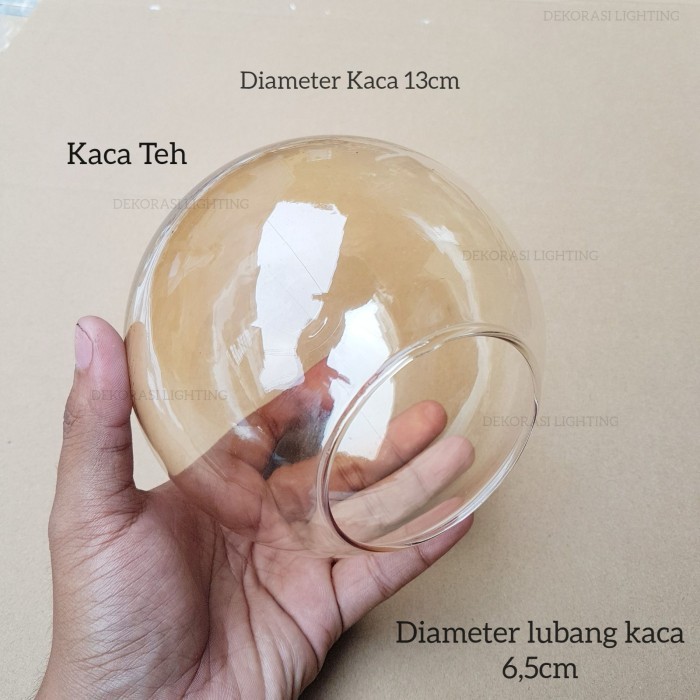 kaca bulat lampu gantung