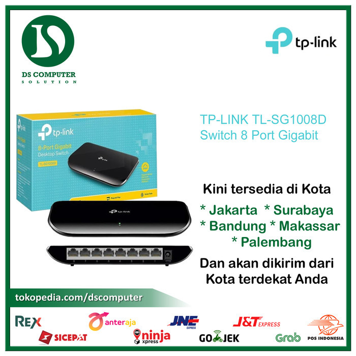 Switch 8port Gigabit Tplink SG1008D