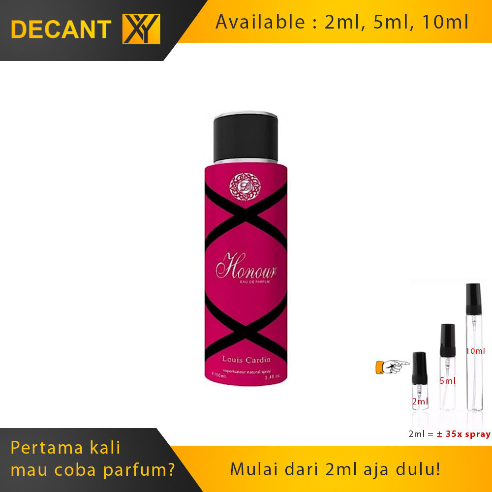 Decant Parfum Louis Cardin Honour Woman 2ml 5ml 10ml