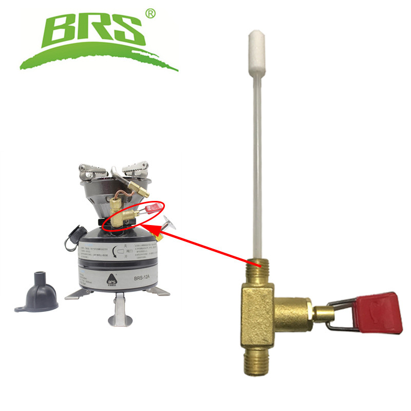 YEMAR BRS-12A Switch Type Two-way Valve For Oil Stove Camping Equipment Gas Stove Accessories