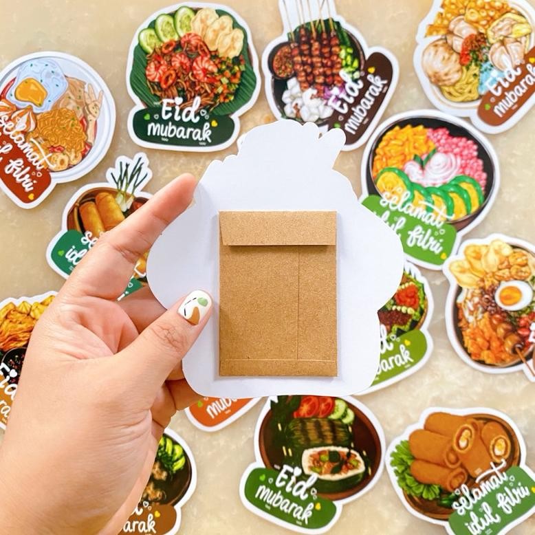 

VIRAL [25 PCS] AMPLOP LEBARAN 3D Aza-125