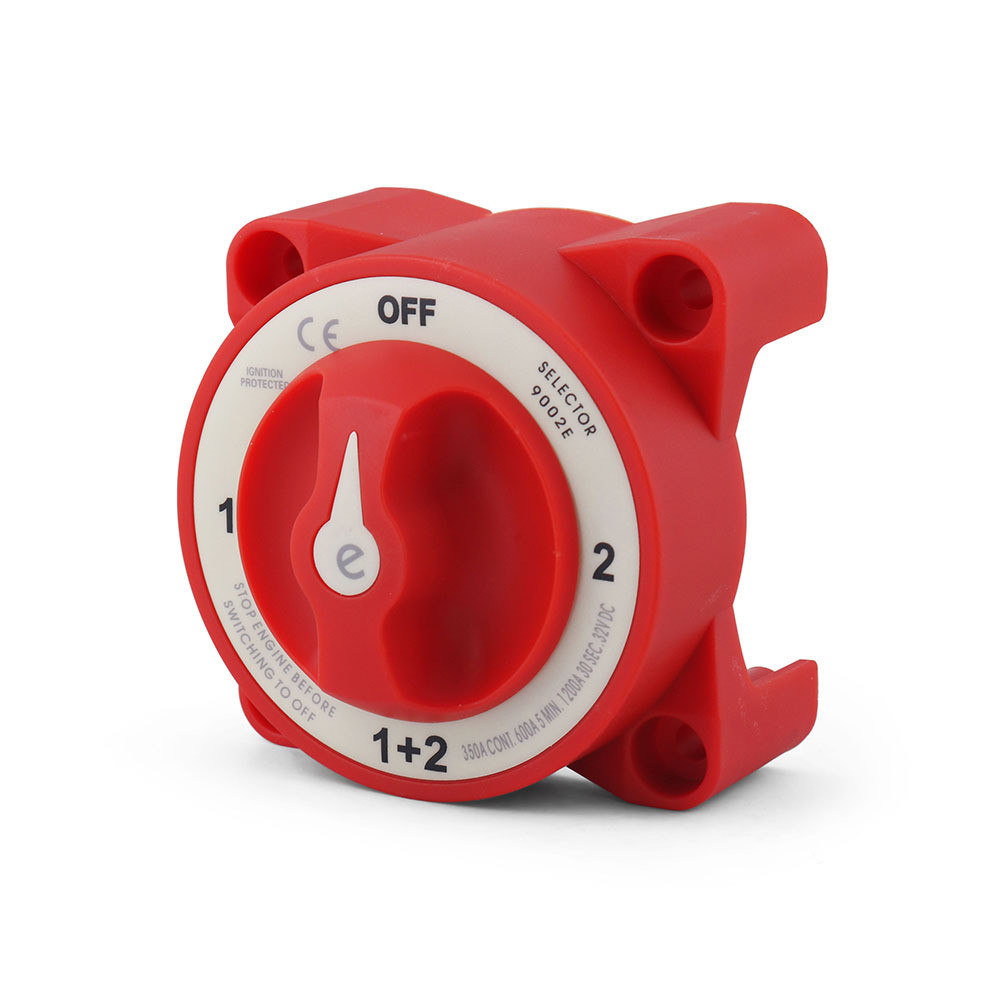 NADZWA Marine Boat 32V 350A 9002e e-Series Selector Battery Switch AFD 4-Position Switch for Boat