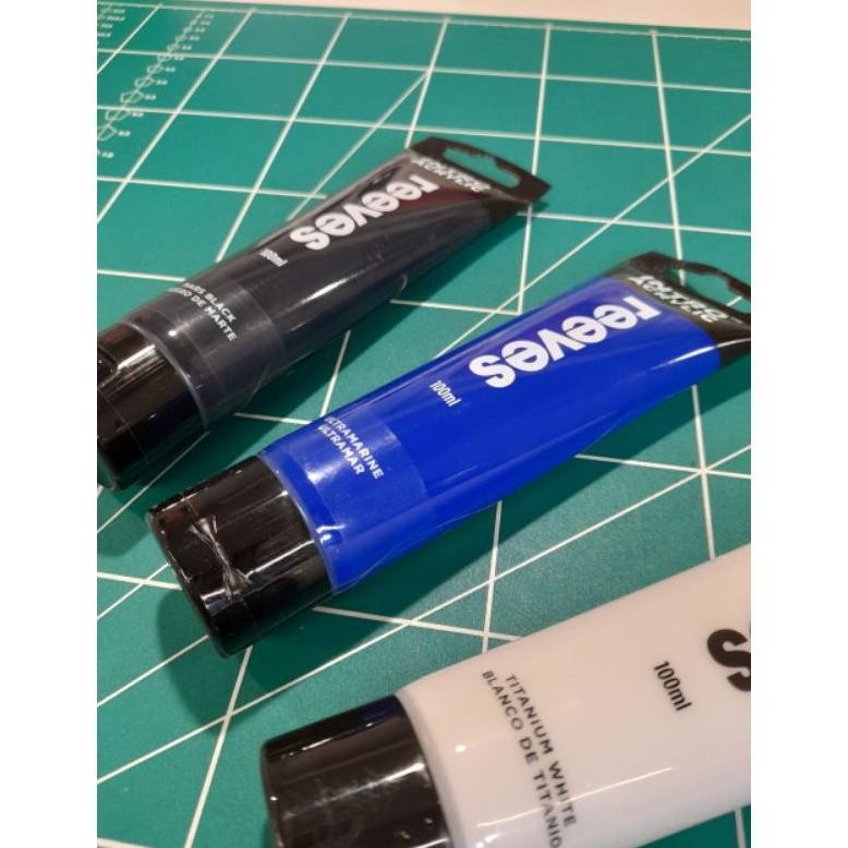 

Terbaru Reeves Intro Cat Acrylic /Cat Akrilik 100Ml (Kemasan Baru)