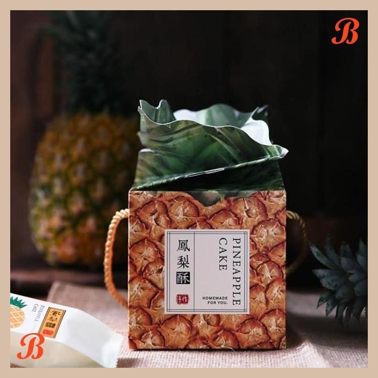 

| NS | KOTAK NASTAR TAIWAN PINEAPPLE | BOX KUE NASTAR 11X11X11