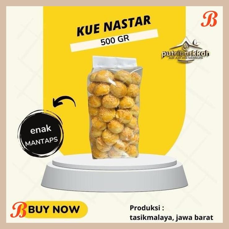 

| NS | 1/2 KG - KUE NASTAR PACK DUS + BUBBLE WARP