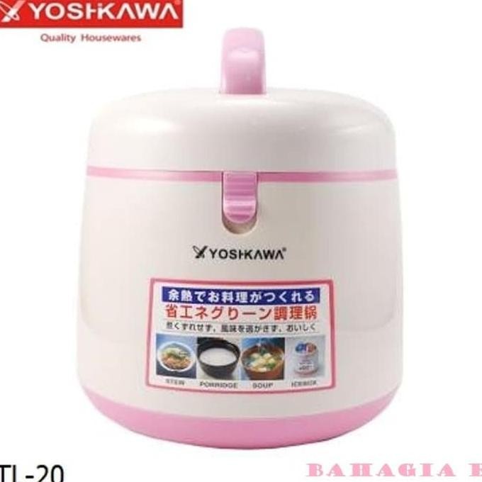 Murah Yoshikawa Tl-20 Thermal Mini Magic Cooker [2.0 L]