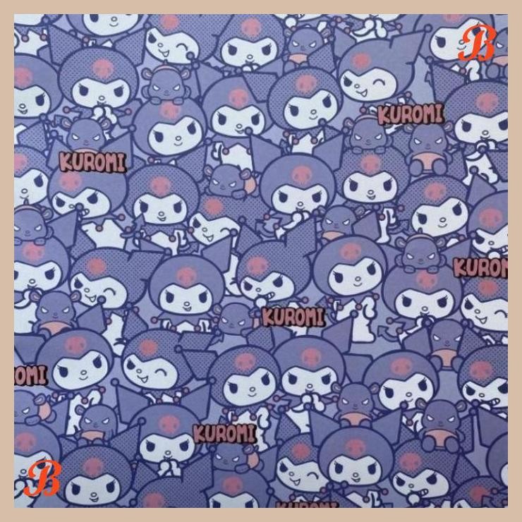 

| KK | KERTAS KADO JUMBO SANSAN WAWA SANRIO / KERTAS KADO JUMBO SANWA KUROMI / KERTAS KADO JUMBO SANWA KUROMI